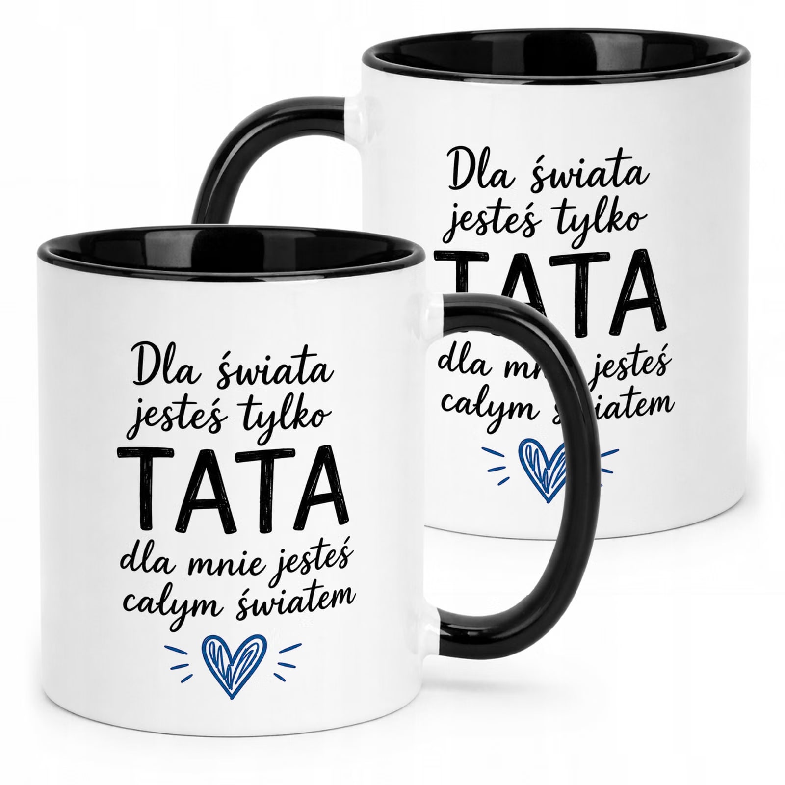 Kubek Czarny Dzień Ojca prezent dla tatusia upominek