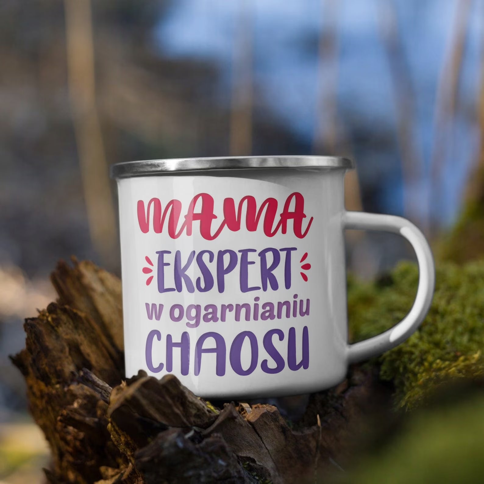 Emaliowany Kubek Garnuszek Dzień Matki Dla Mamy Prezent Ekspert
