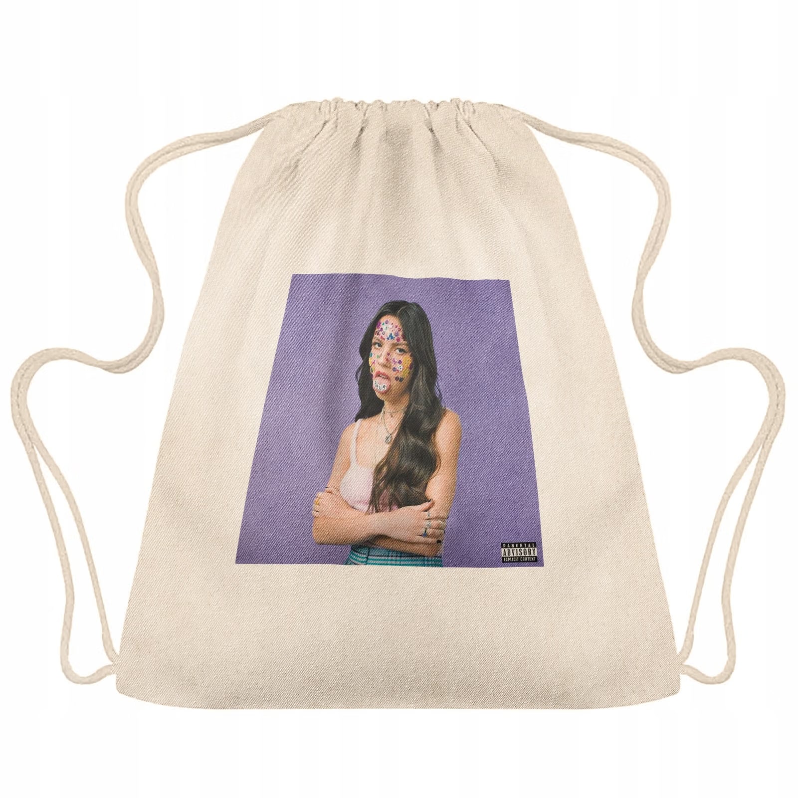 Plecak bawełniany 34×40 Olivia Rodrigo Sour