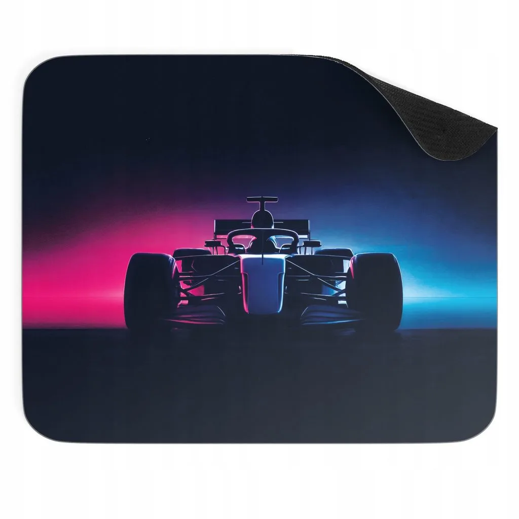 Podkładka pod mysz 22×18 cm Formuła 1 Bolid Motoryzacja Wyścig