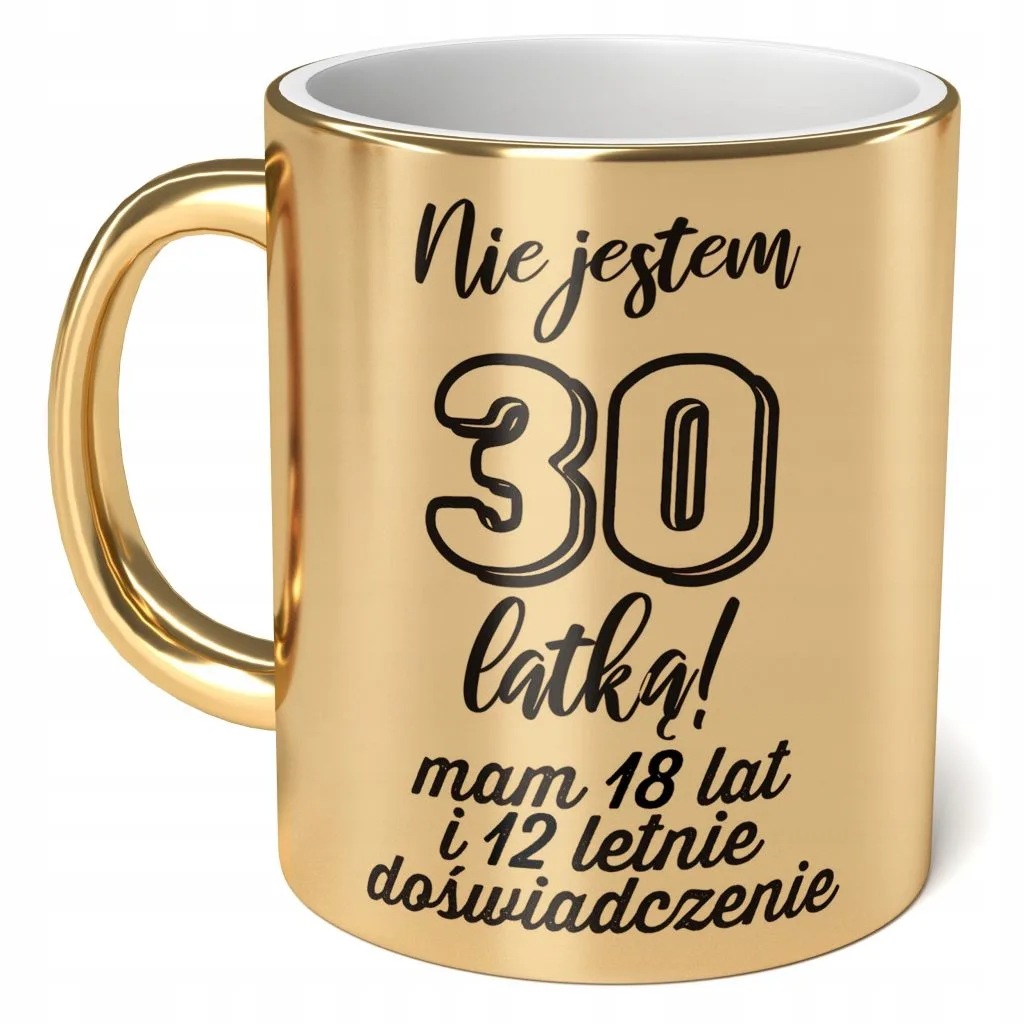 Kubek ceramiczny 330 ml Nie jestem 30 Na 30 Urodziny Prezent Dla Kobiety