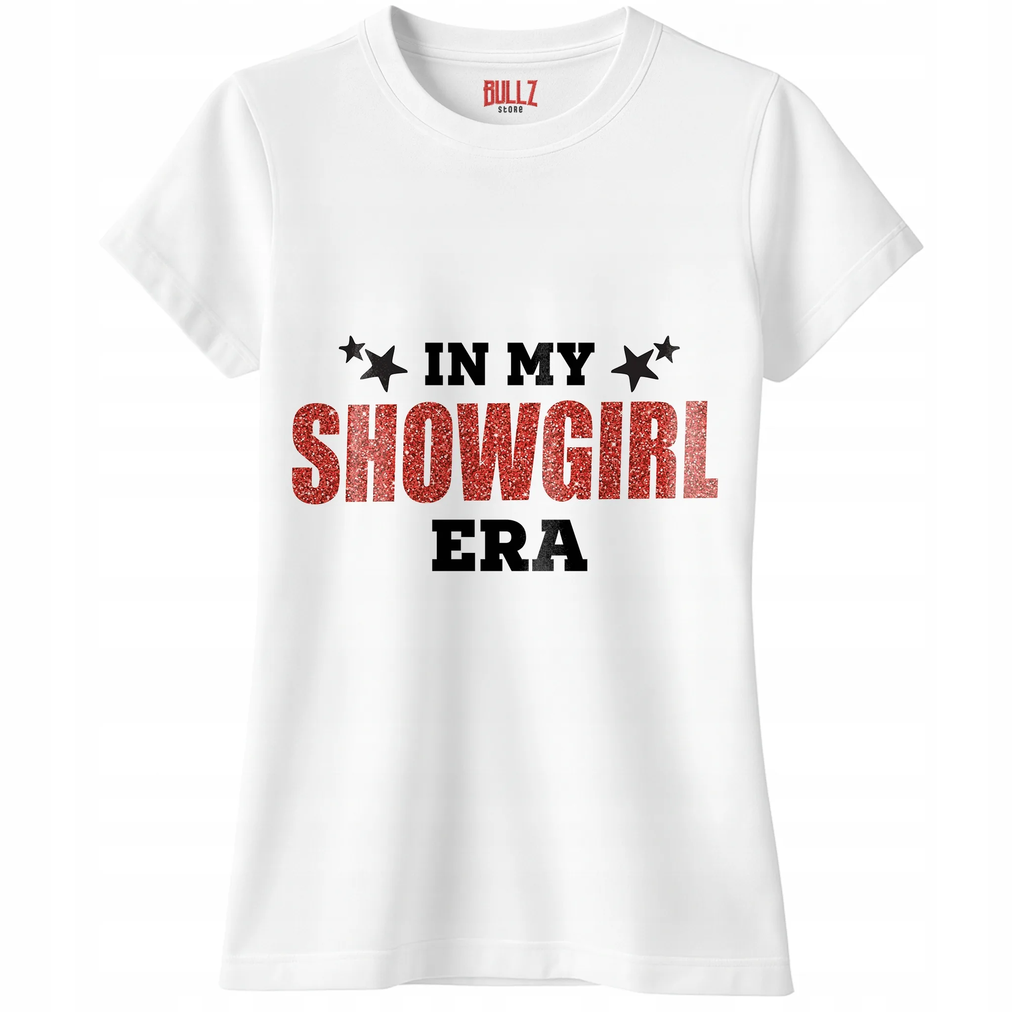 Koszulka biała damska Taylor Swift The Life Of A Showgirl Prezent