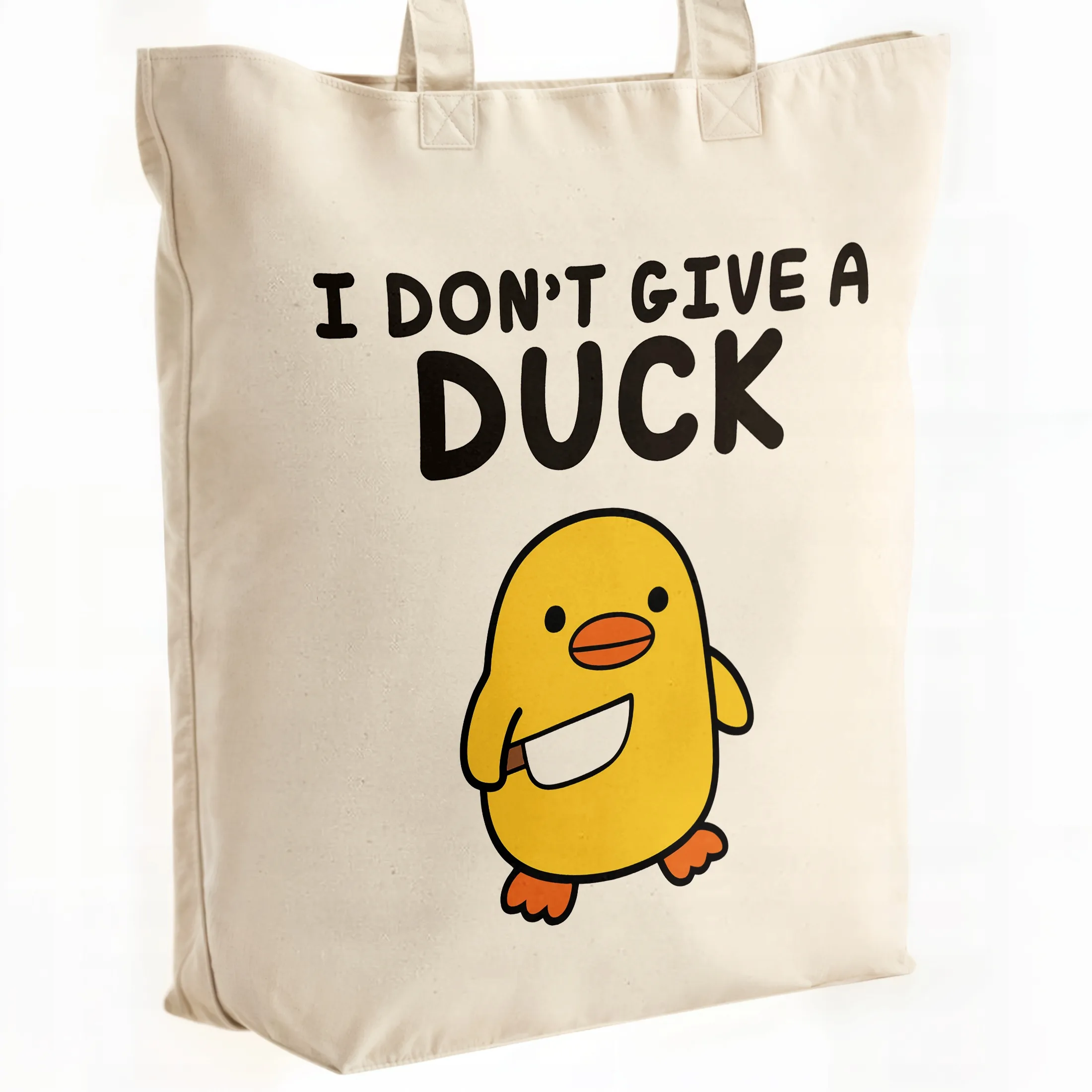 Torba bawełniana premium I Don’t Give A Duck Zabawny Prezent