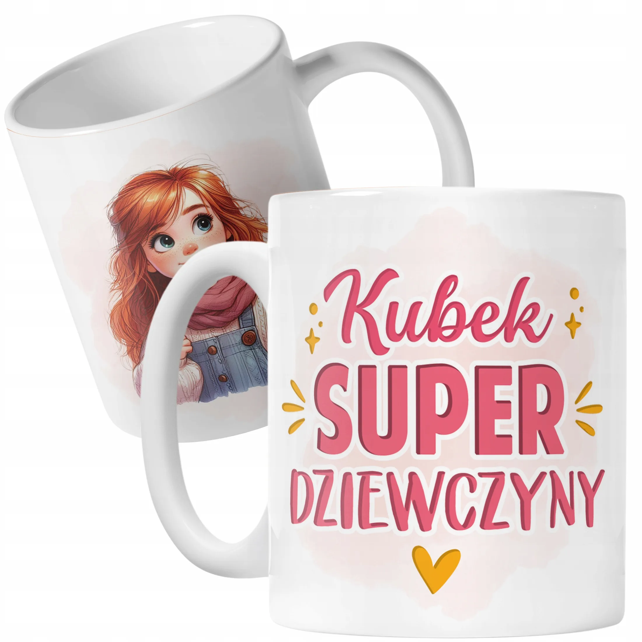 Kubek Ceramiczny Dzień Kobiet Dla Dziewczynki Dla Niej Prezent Upominek