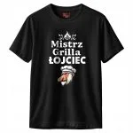 Koszulka czarna męska Dzień Ojca Dla Taty Prezent