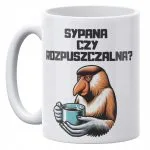 Kubek ceramiczny 330 ml Janusz Nosacz Kawa Zabawny Prezent