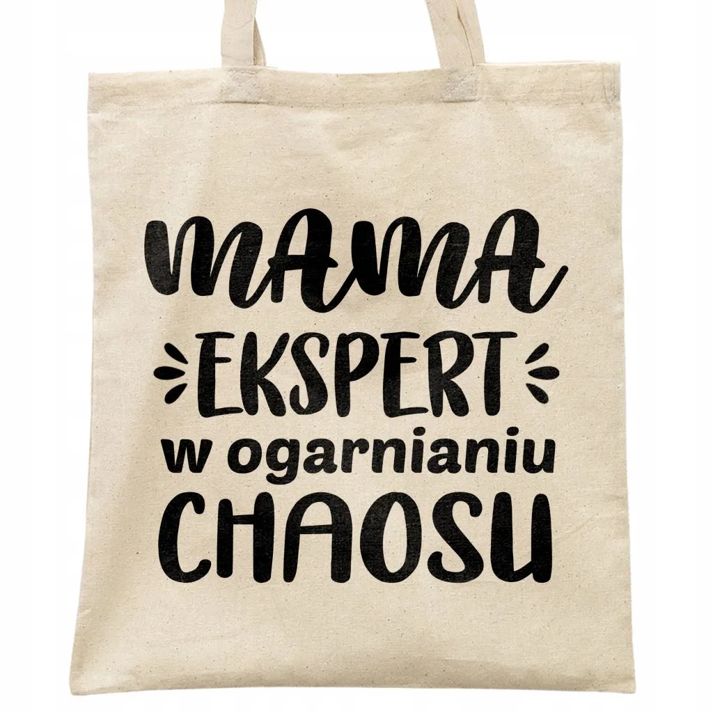 Torba bawełniana na zakupy Dzień Matki Dla Mamy Prezent Mama Ekspert