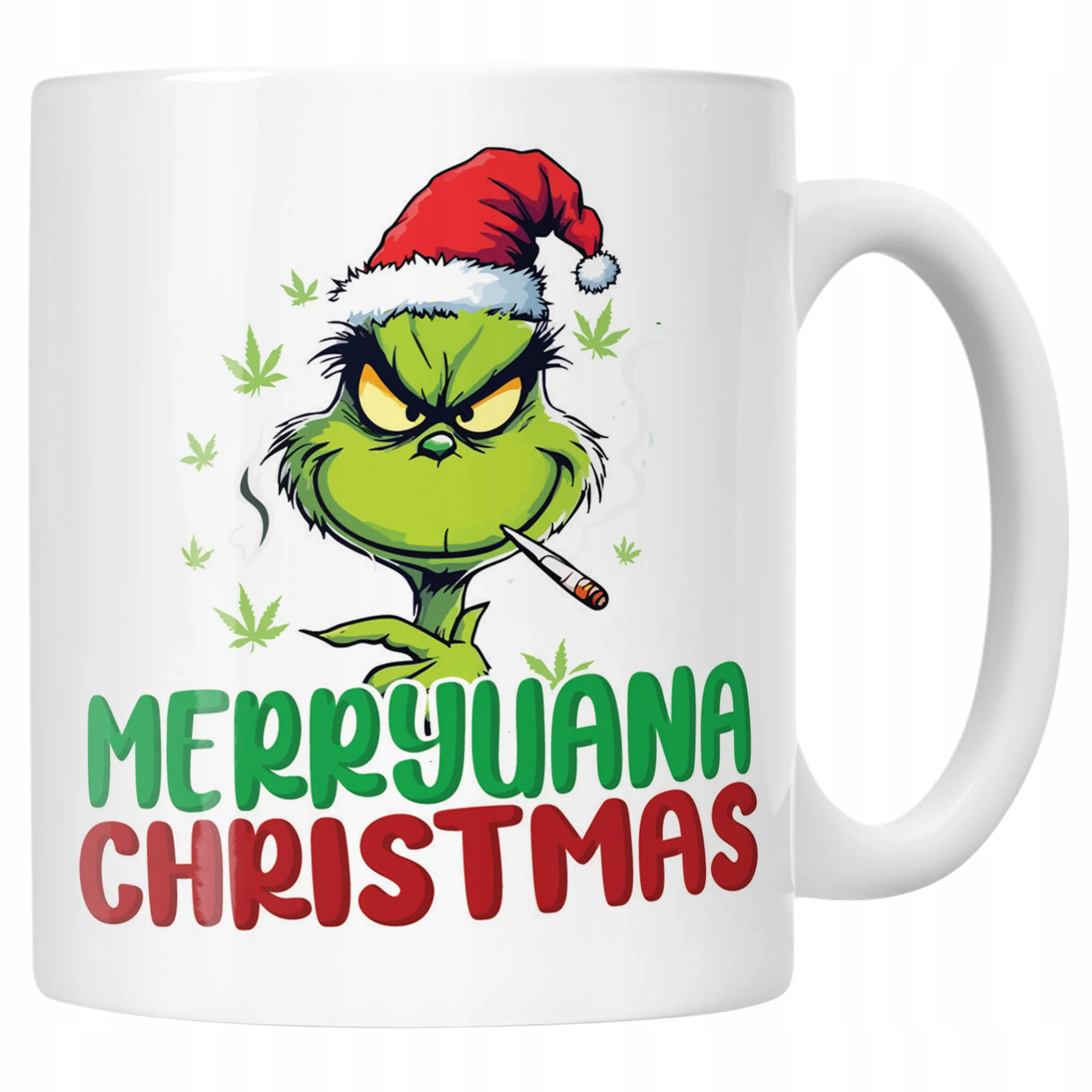 Kubek Ceramiczny Merryuana Christmas Boże Narodzenie Zabawny Prezent