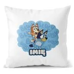 Poduszka 38×38 cm Bluey Pies dla Dzieci Personalizacja