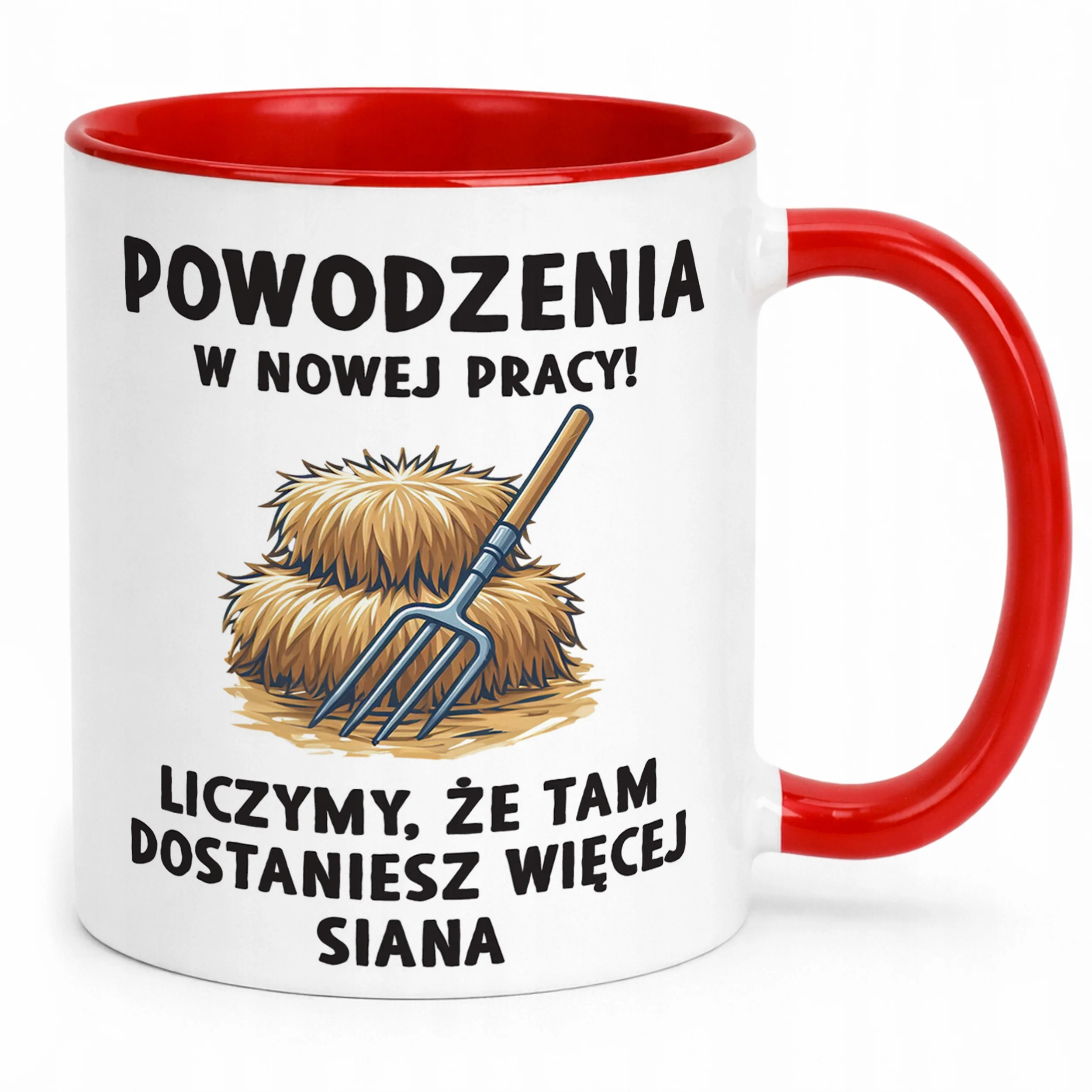 Kubek Czerwony Na Pożegnanie Odejście z Pracy Zabawny Prezent