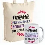 Zestaw Kubek + Torba Premium Dzień Matki Dla Mamy Prezent Upominek