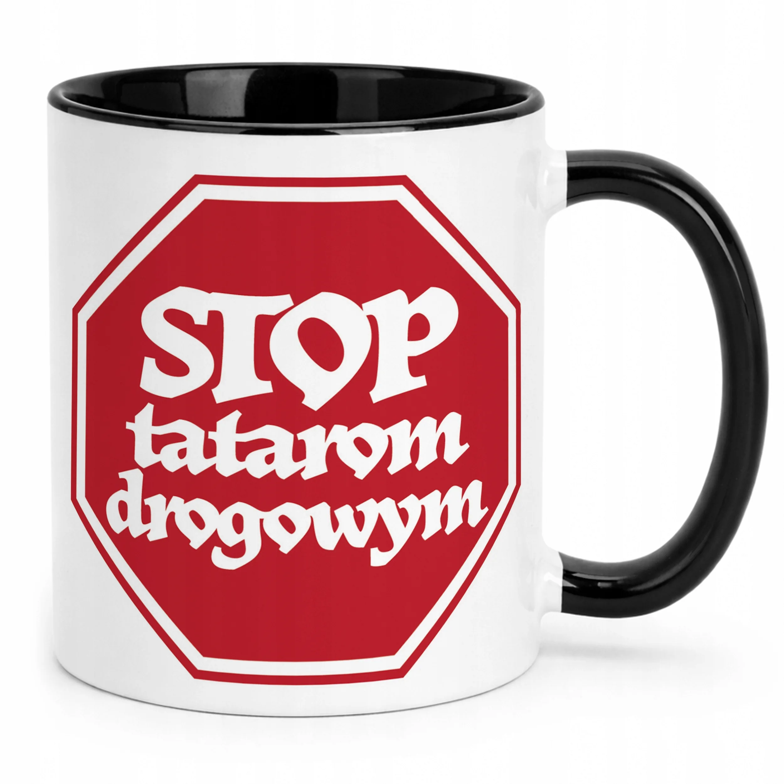 Kubek Czarny 1670 Stop Tatarom Dla Fanów Serialu Prezent
