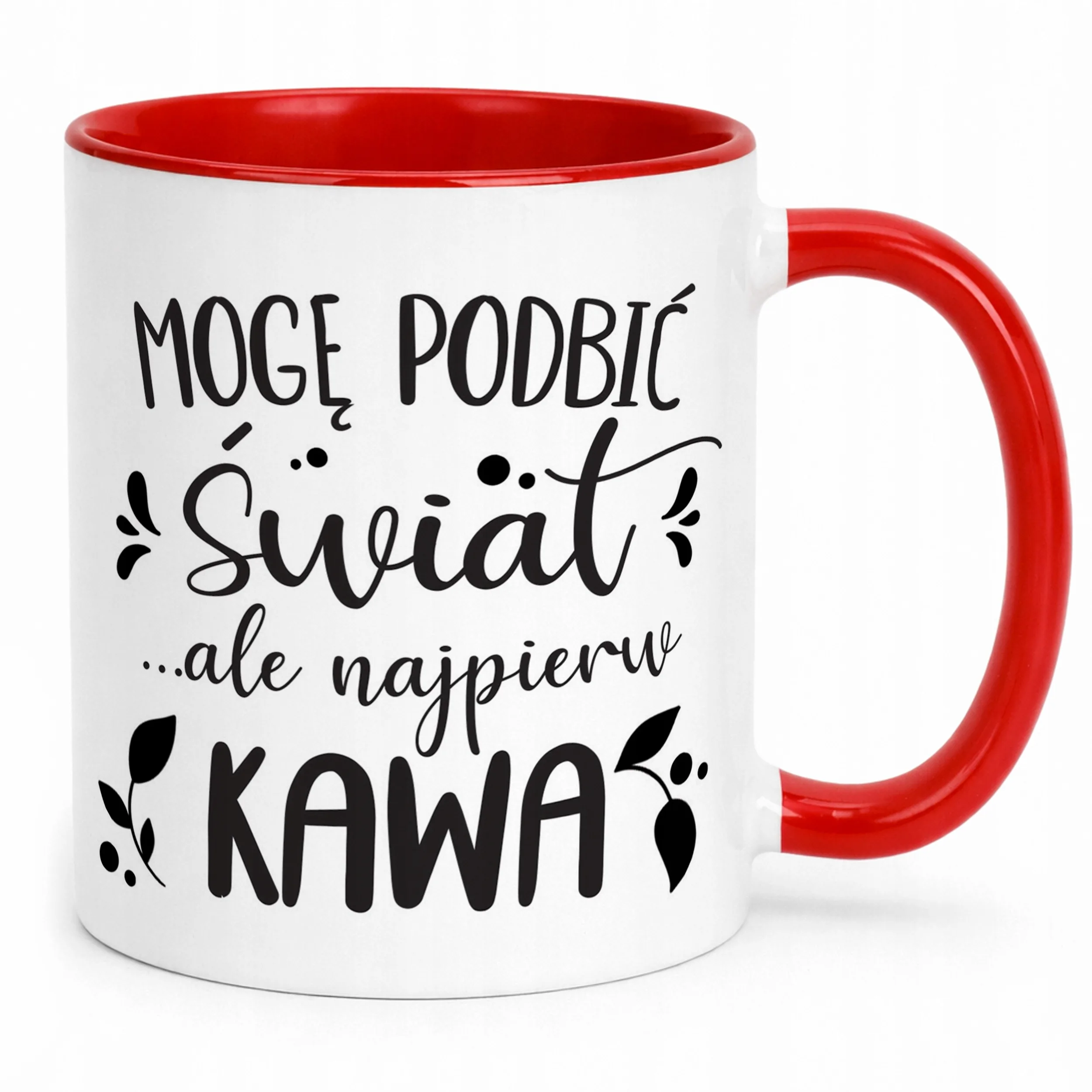 Kubek Czerwony Dzień Kobiet Dla Kobiety Dziewczyny Prezent Upominek