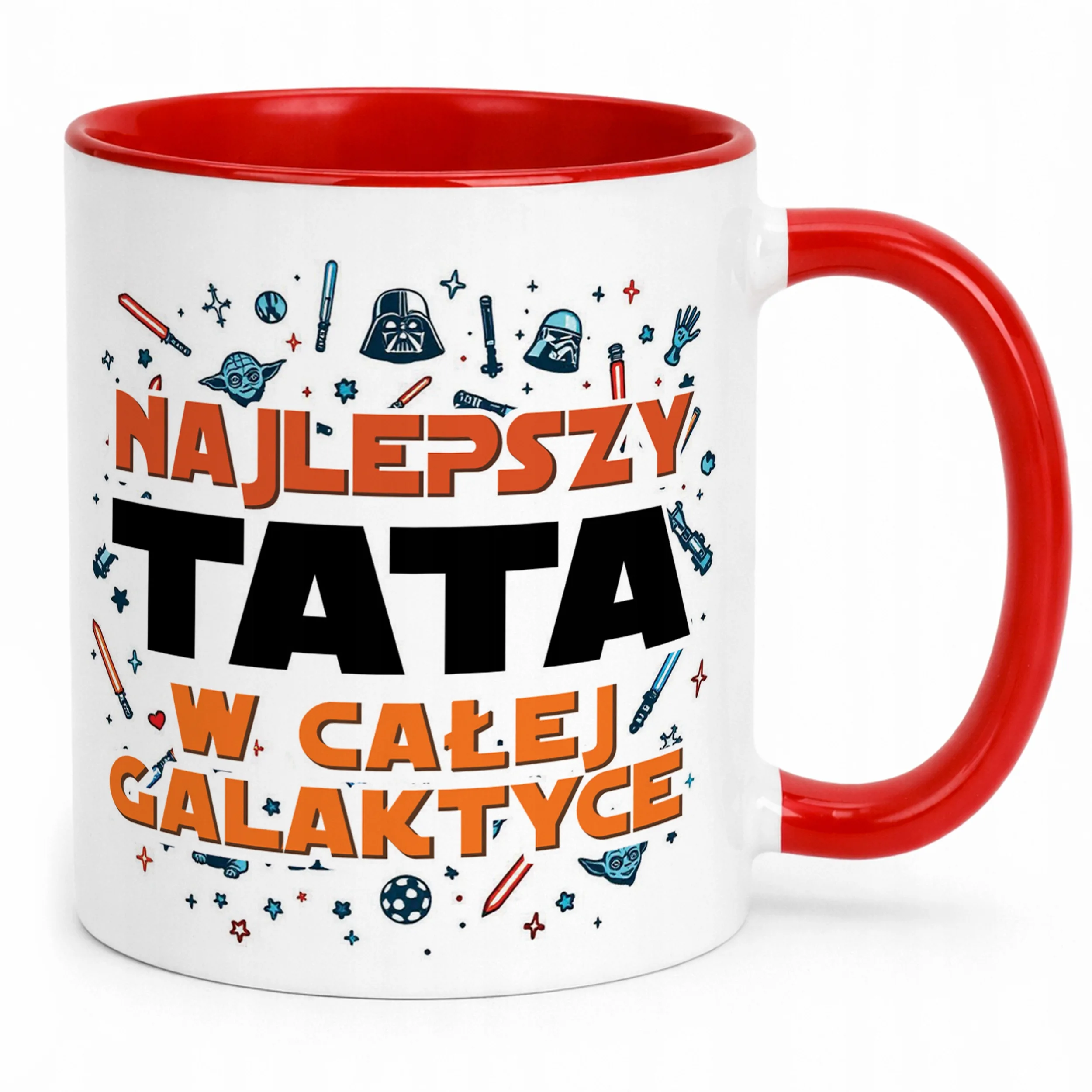 Kubek ceramiczny Dzień Ojca Dla Taty Najlepszy Tata W Całej Galaktyce