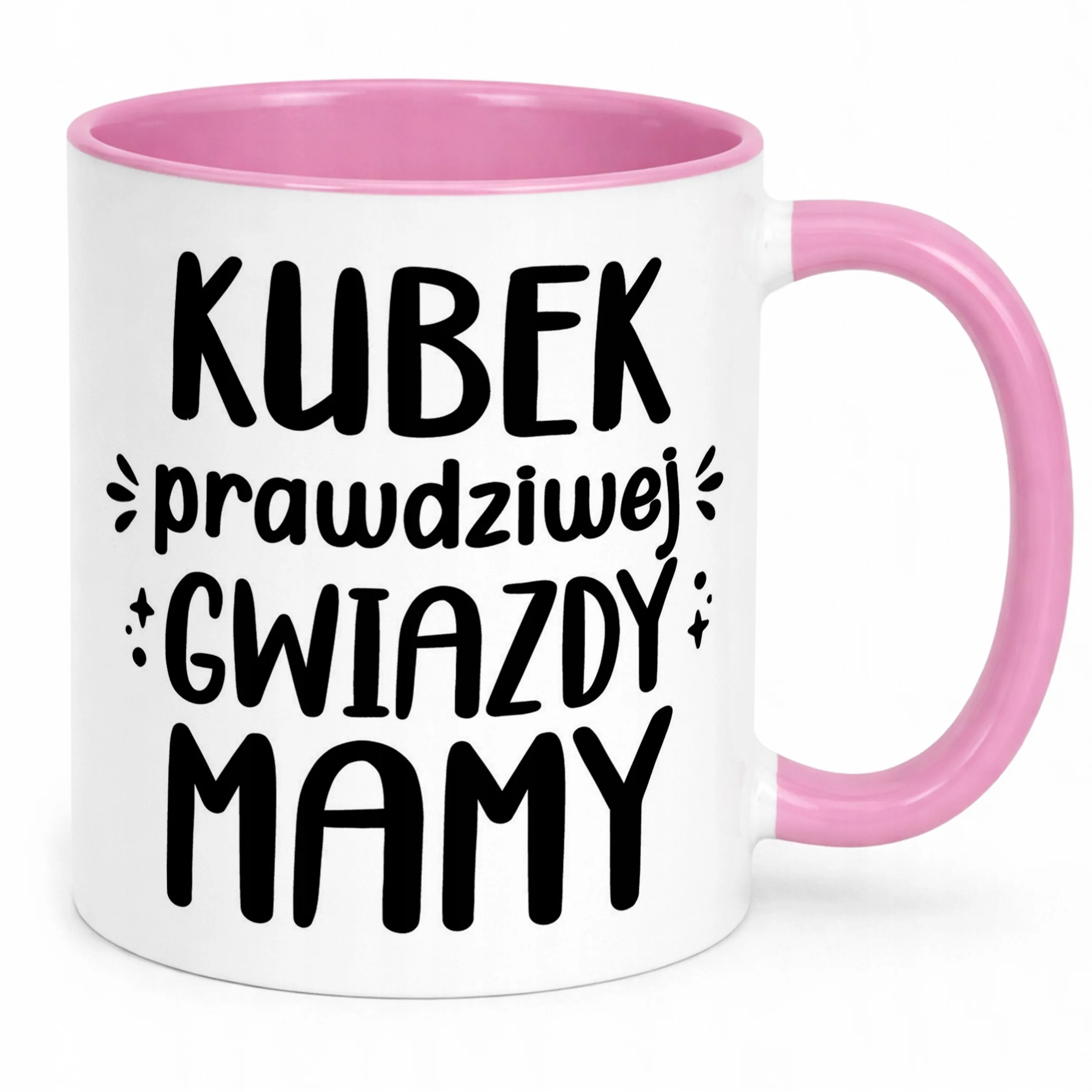 Kubek Różowy Dzień Matki Dla Mamy Prezent Kubek Prawdziwej Gwiazdy