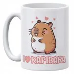 Kubek ceramiczny 330 ml Kapibara Zwierzak Słodki Prezent Upominek