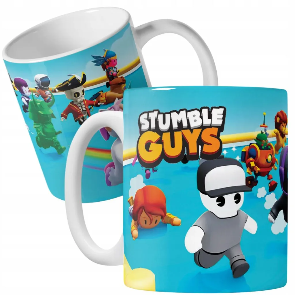 Kubek ceramiczny Stumble Guys Dla Fanów Gry Graczy Dla Dzieci Prezent
