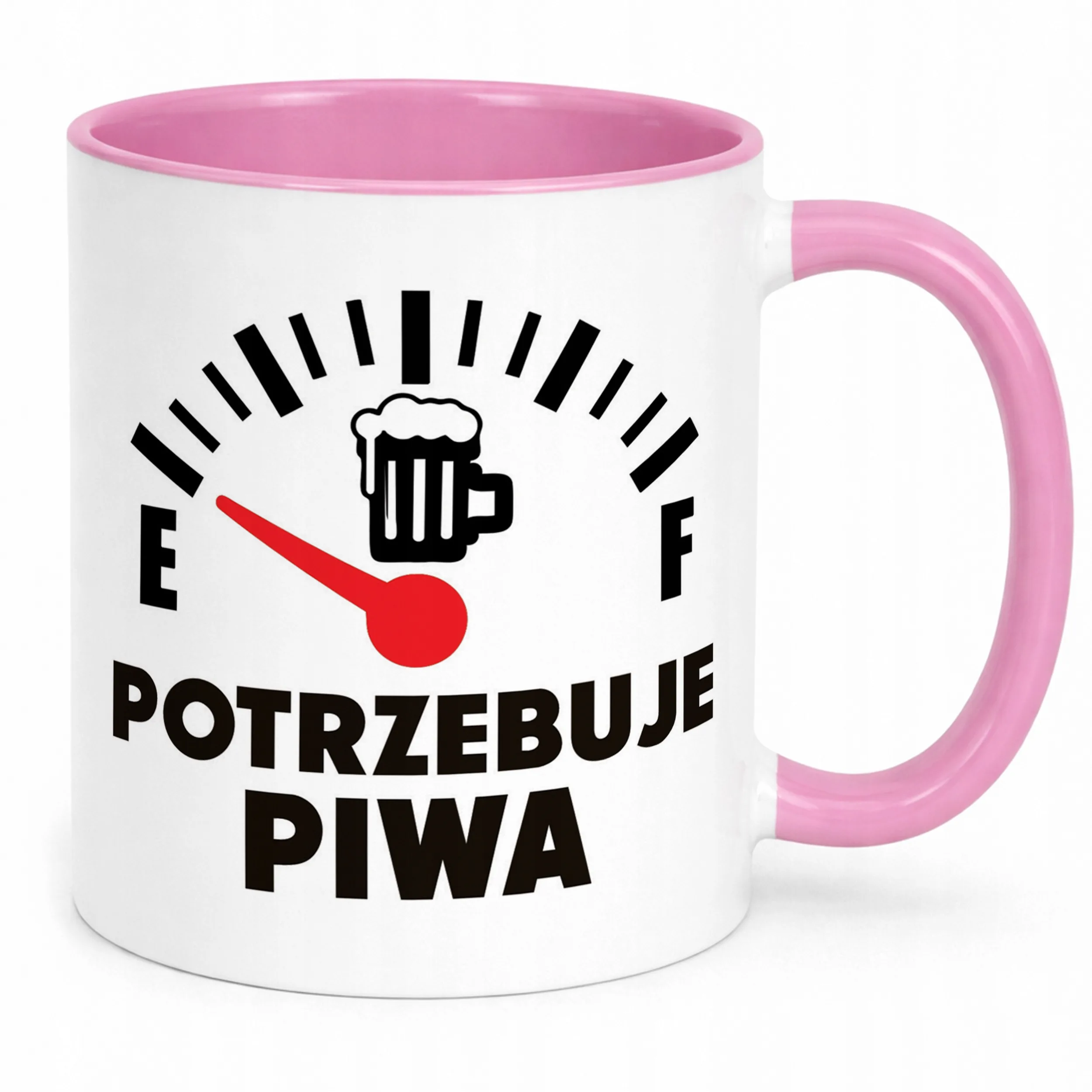Kubek Różowy Nie Jestem Urocza Śmieszny Zabawny Prezent