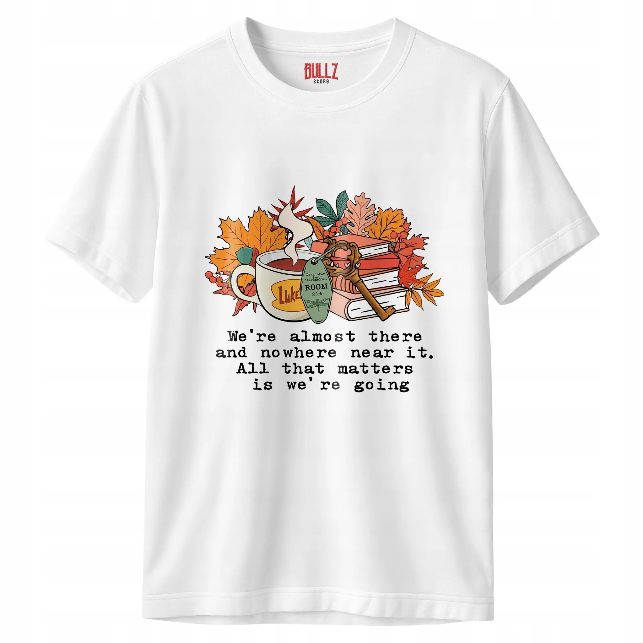 Koszulka biała męska Gilmore Girls Dla Fanów Serialu Prezent r. 3XL