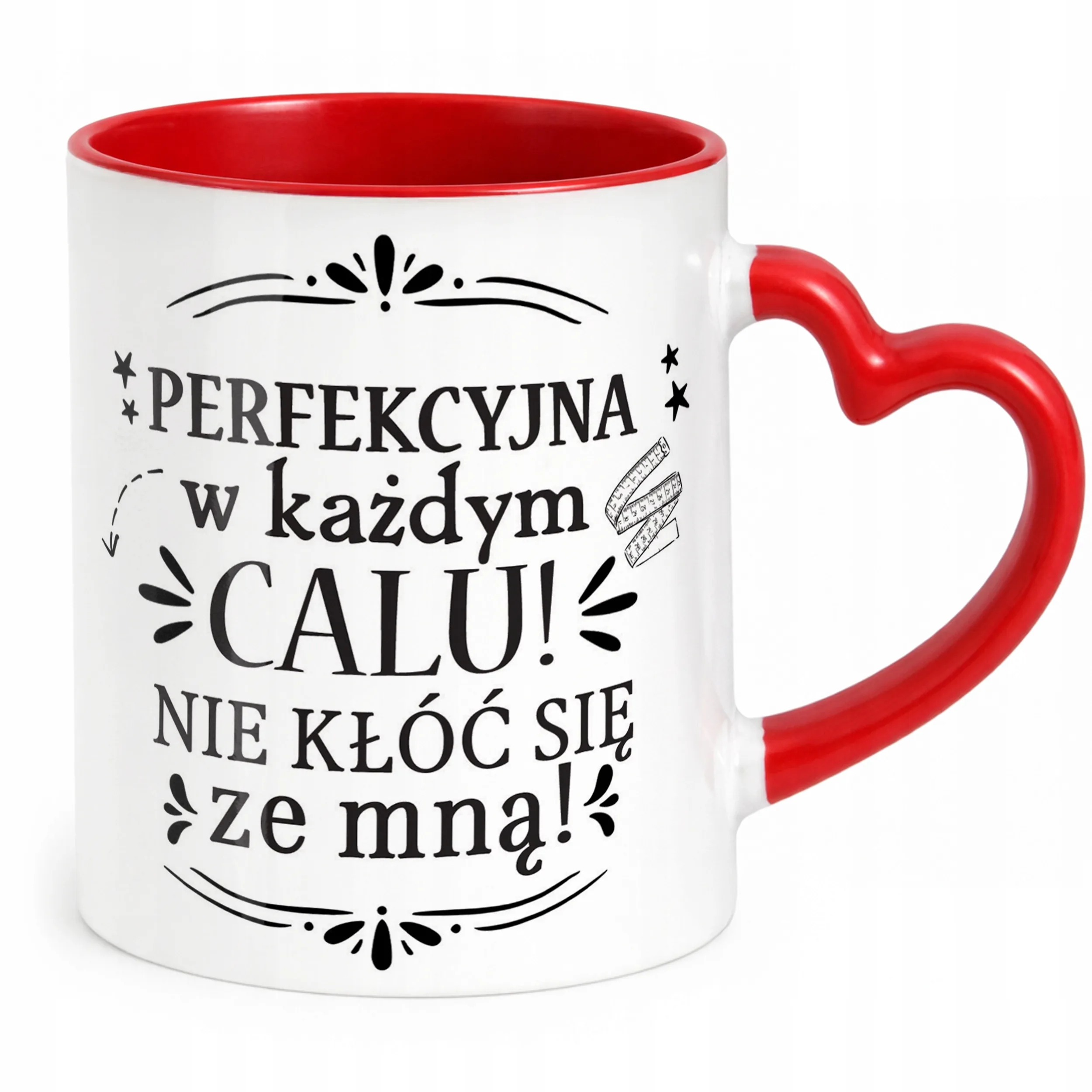 Kubek Czerwony Dzień Kobiet Dla Kobiety Dziewczyny Prezent Upominek