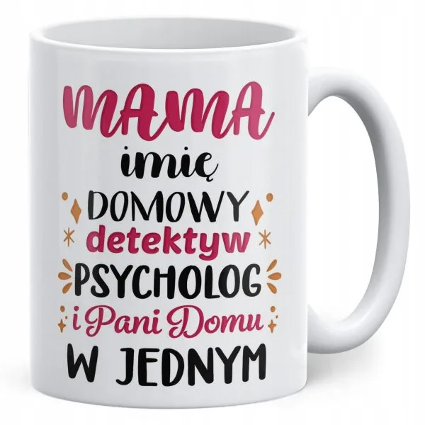 Kubek ceramiczny Personalizowany Dzień Matki Dla Mamy Prezent Upominek