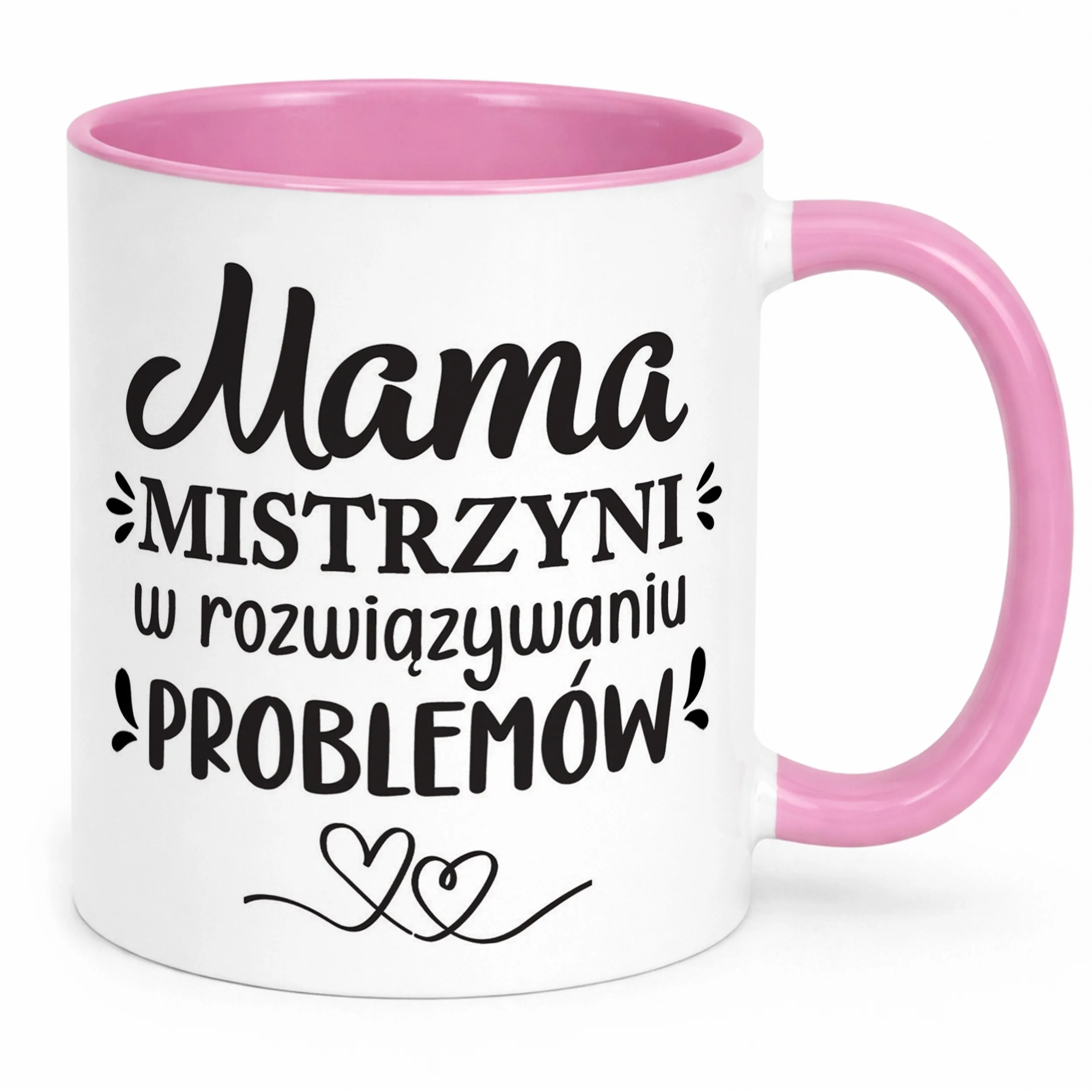 Kubek Różowy Dzień Matki Dla Mamy Prezent Upominek Mistrzyni Mama