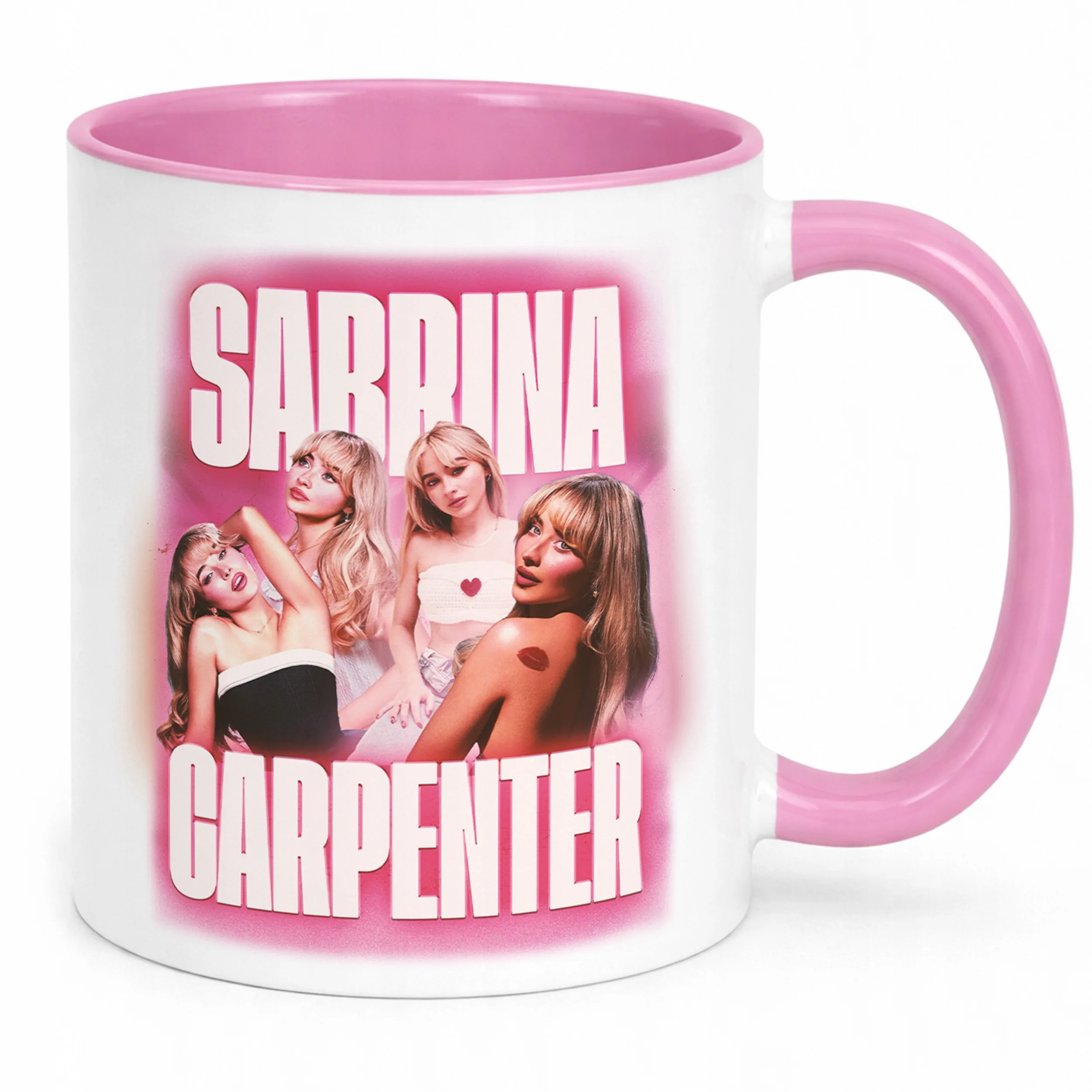 Kubek Różowy Sabrina Carpenter Dla Fanów Prezent Upominek