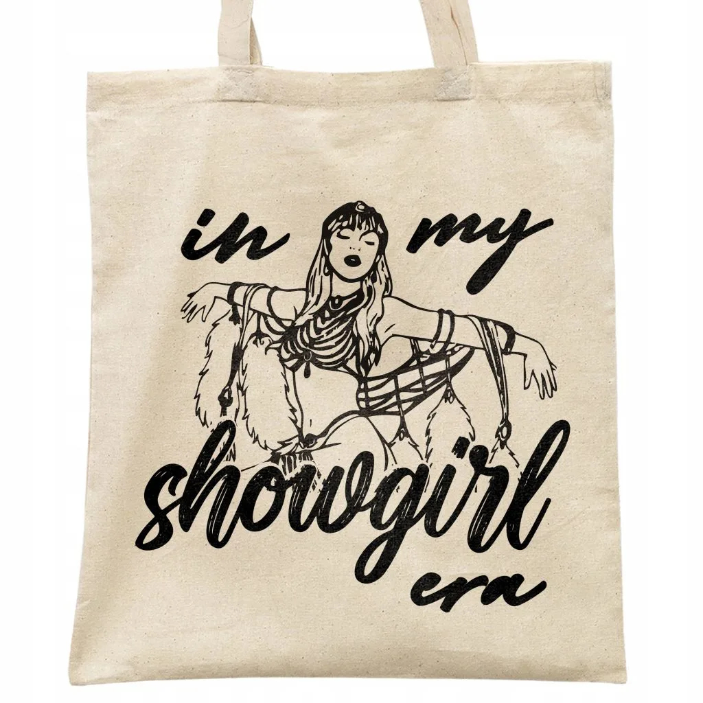 Torba bawełniana na zakupy Taylor Swift The Life Of A Showgirl Dla Fanów