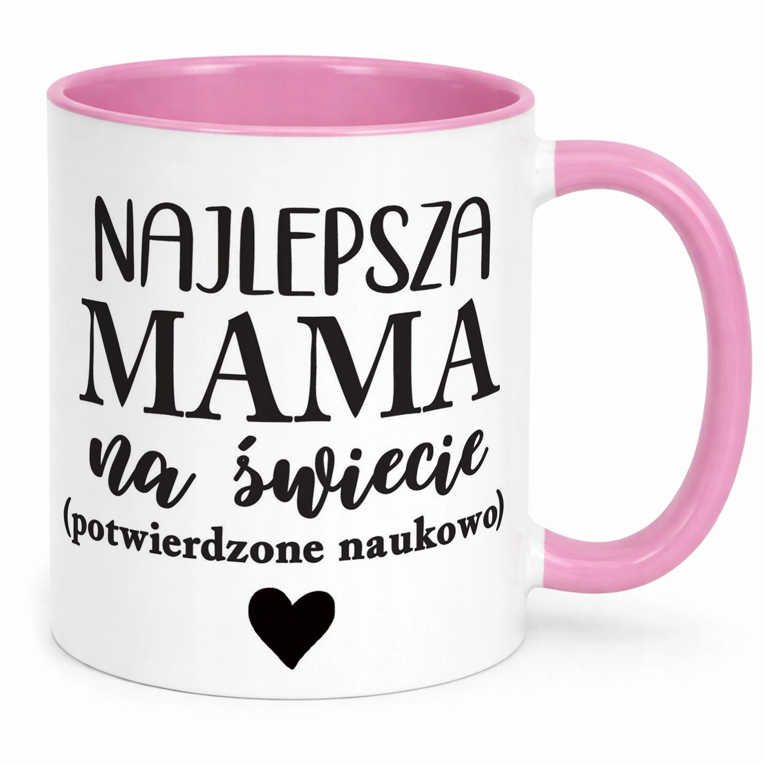 Kubek Różowy Dzień Matki Dla Mamy Prezent Najlepsza Mama na Świecie