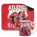 Zestaw Kubek Piłkarski + Podkładka pod mysz Atlético Madryt