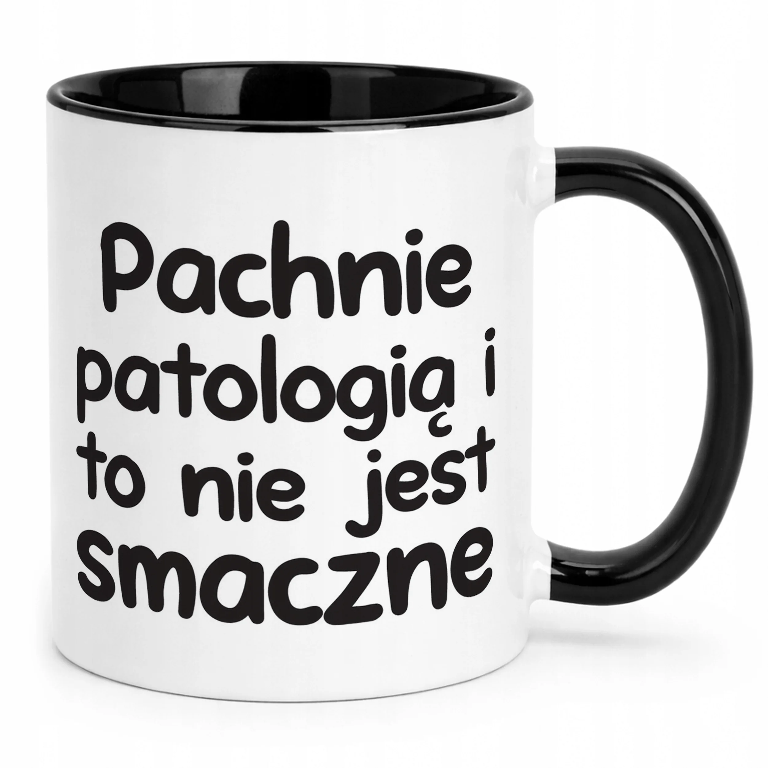 Kubek Czarny Pachnie Patologią I To Nie Jest Śmieszny Zabawny Prezent