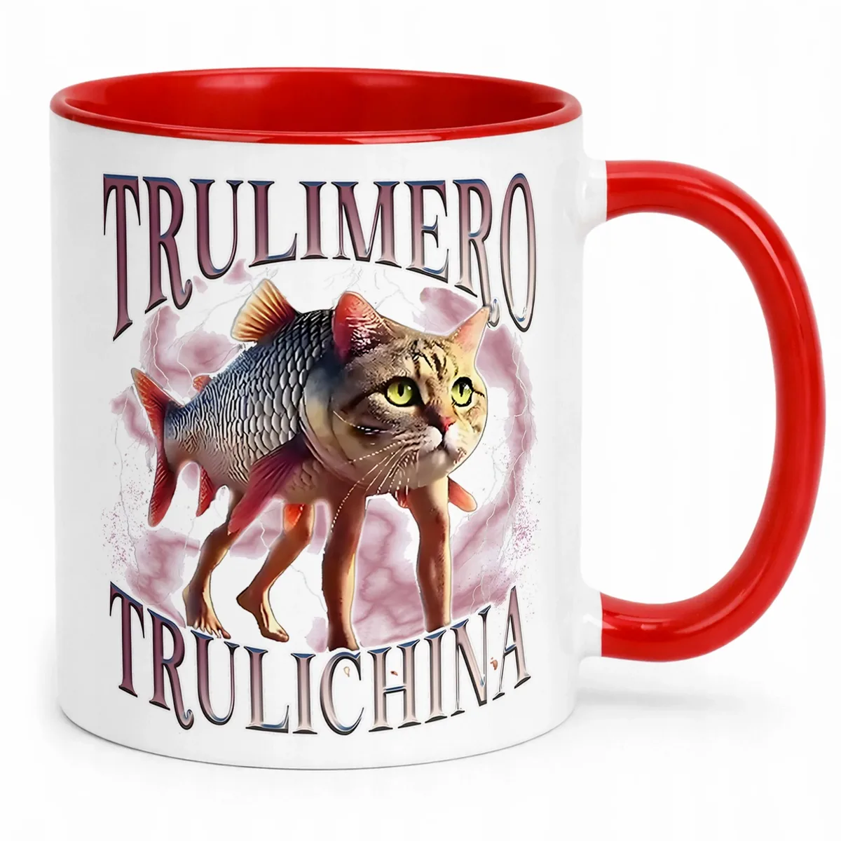 Kubek ceramiczny Trullimero Trulichina viral tiktok mem