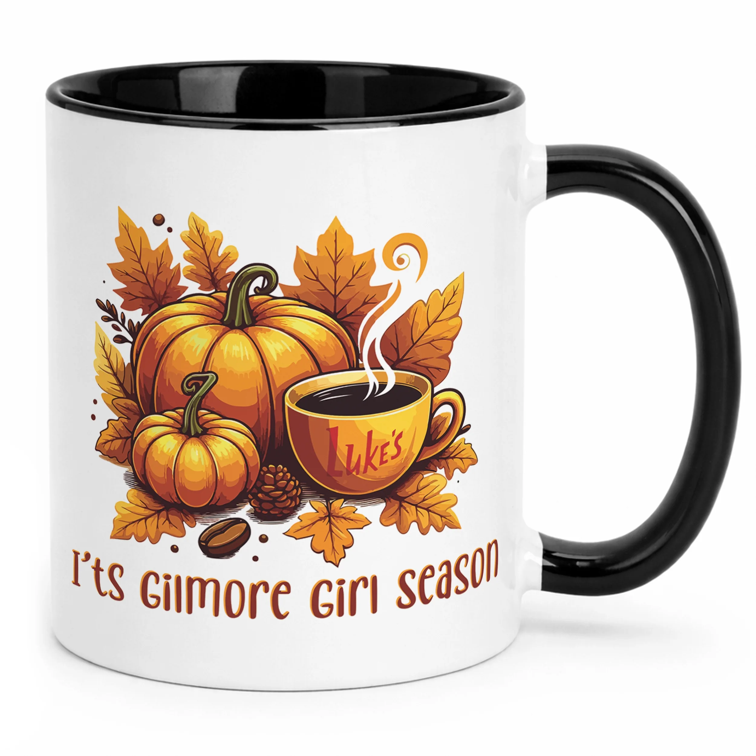 Kubek Czarny Gilmore Girls Dla Fanów Serialu Gilmore Season