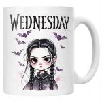 Kubek ceramiczny Nevermore Wednesday Addams Dla Fanów Prezent