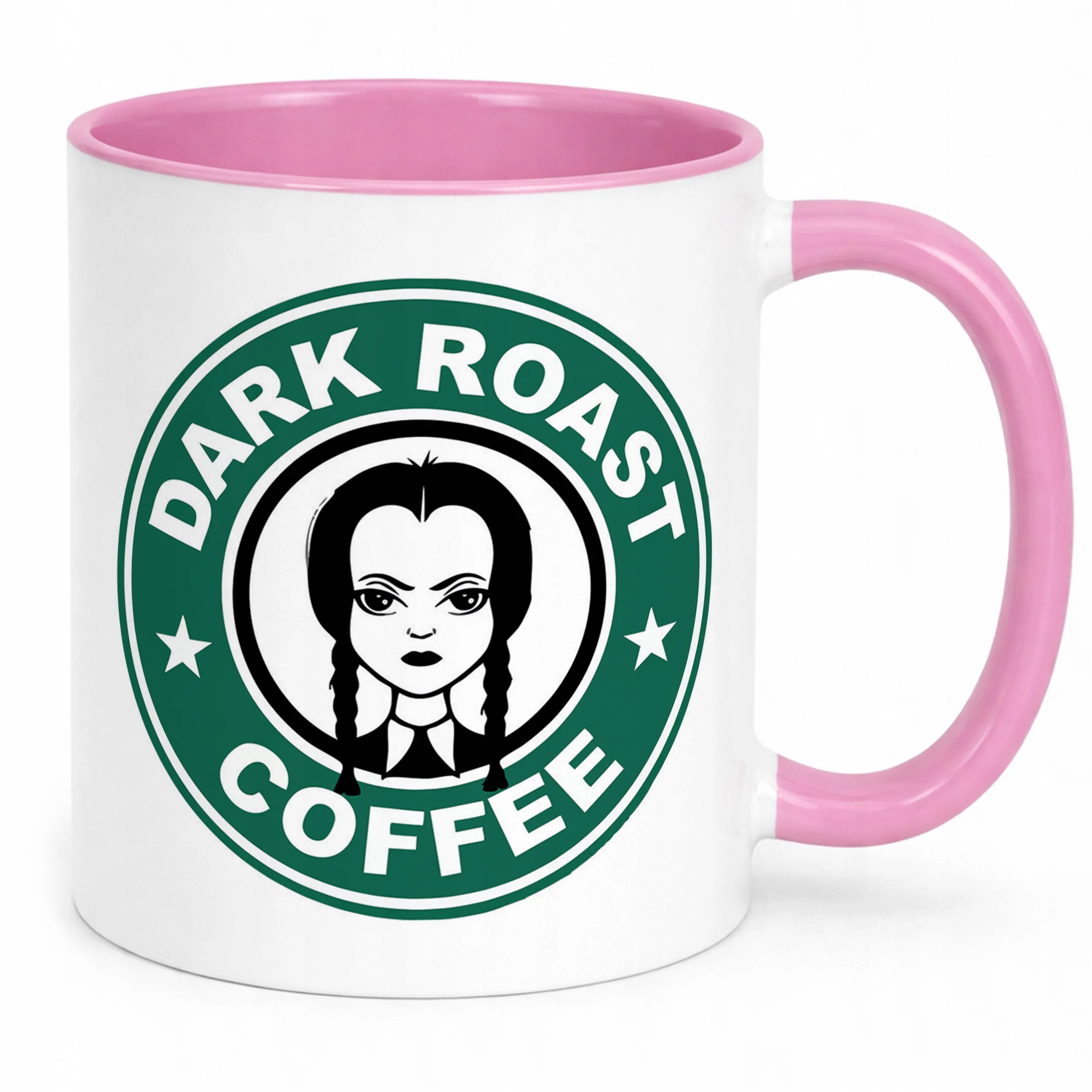 Kubek Różowy Nevermore Wednesday Addams Dla Fanów Prezent