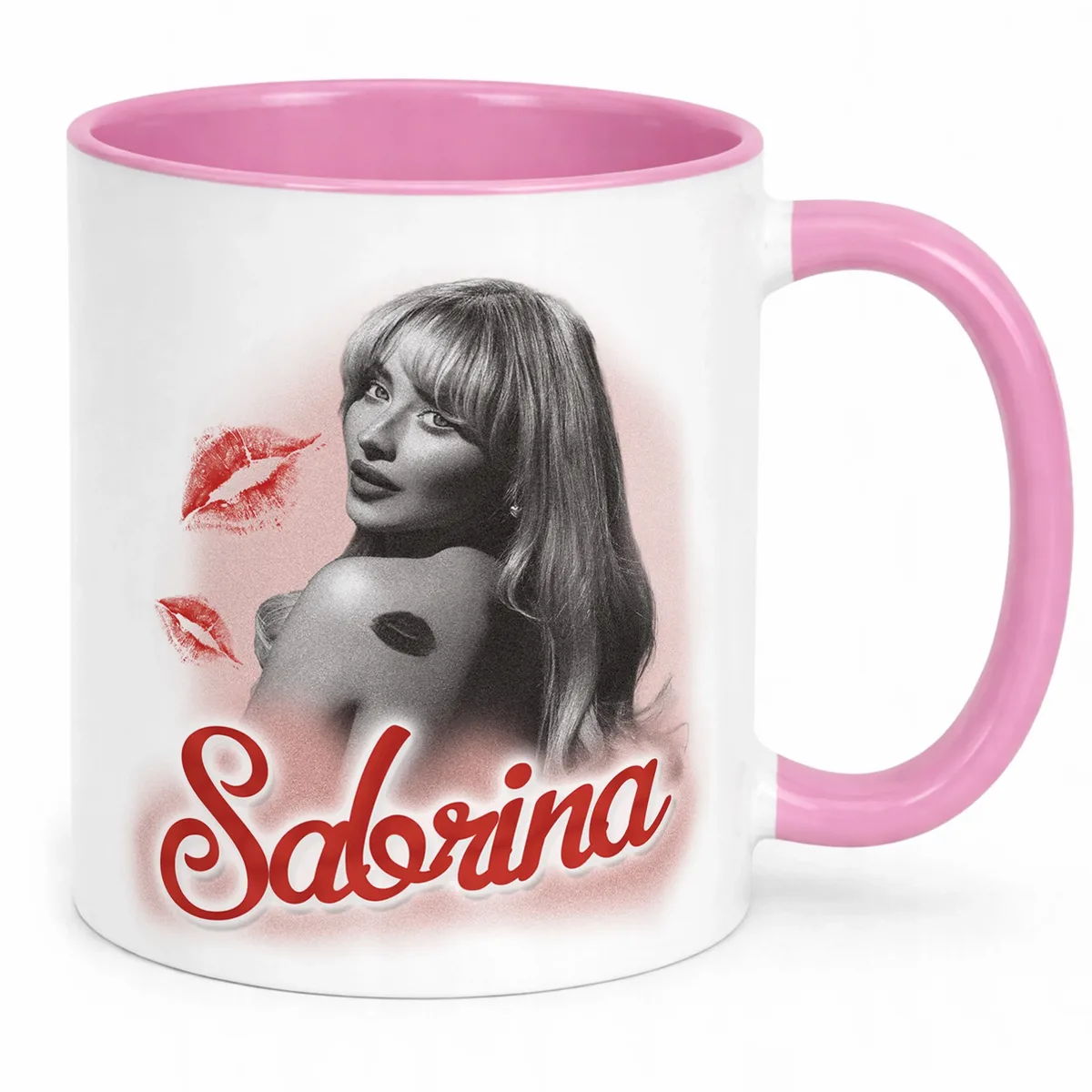 Kubek Różowy Sabrina Carpenter Dla Fanów Prezent Upominek