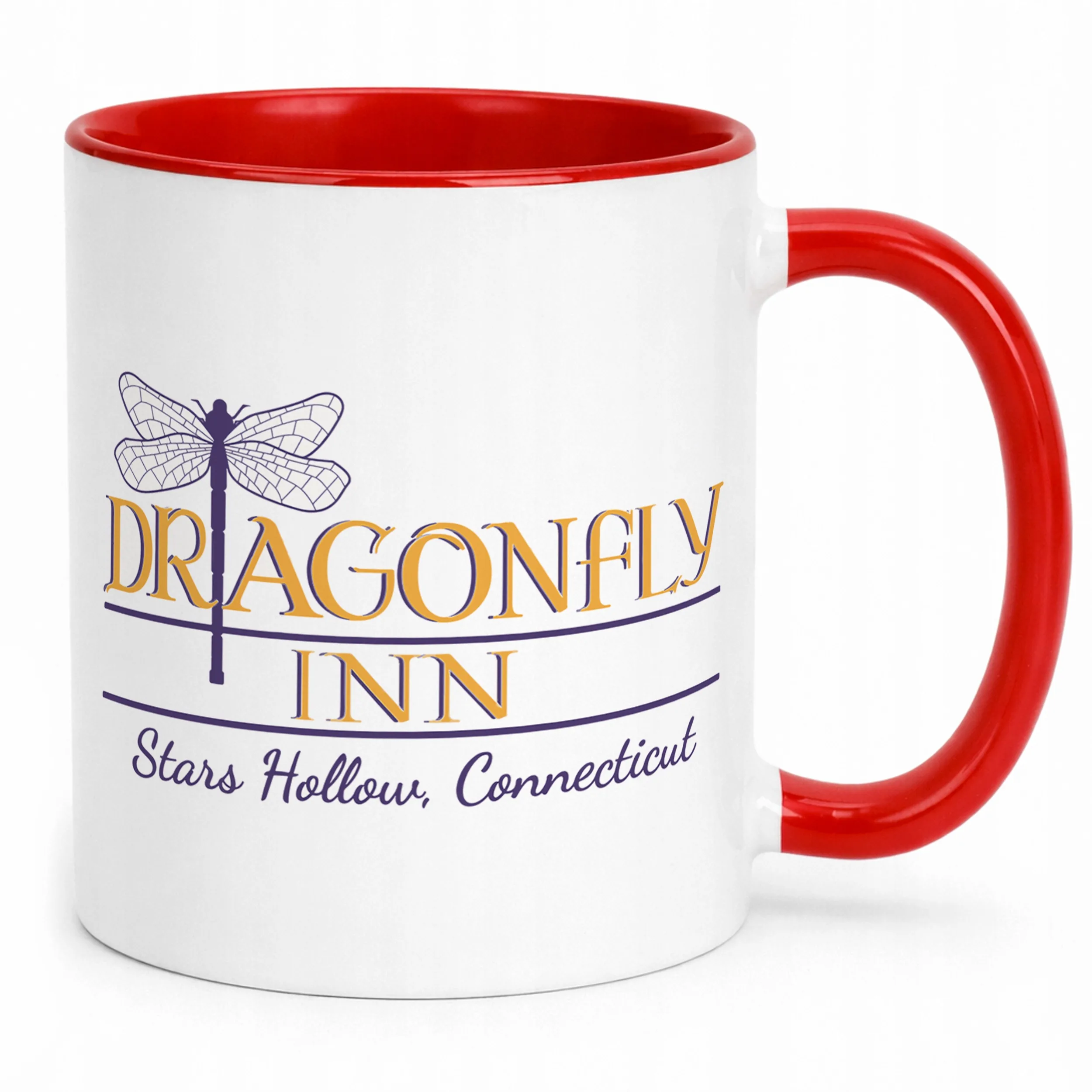 Kubek Czerwony Gilmore Girls Dla Fanów Serialu Dragonfly Inn