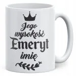 Kubek ceramiczny Personalizowany z okazji Emerytury Dla Emeryta Prezent