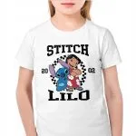 Koszulka biała dziecięca Stitch Lilo i Stich Dla Fanów