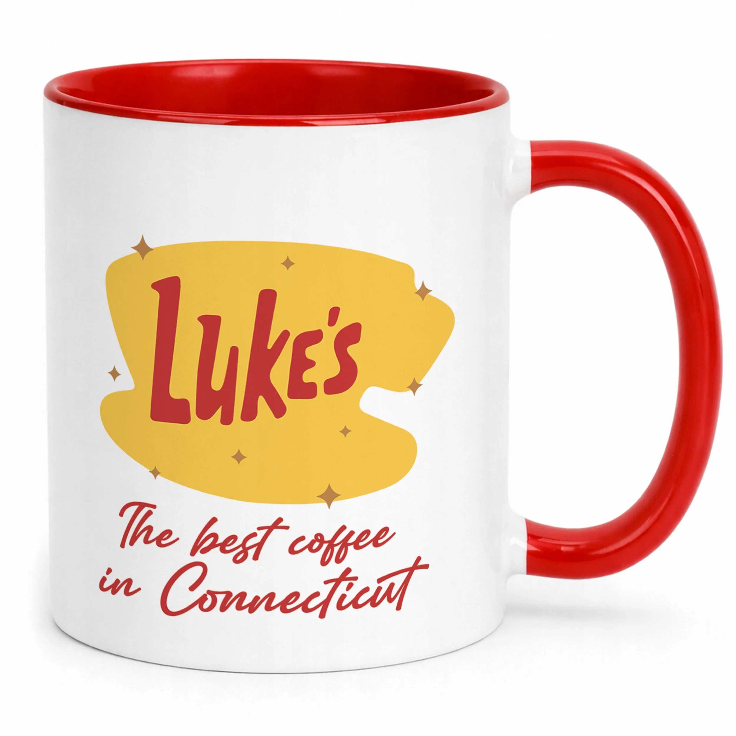 Kubek Czerwony Gilmore Girls Dla Fanów Serialu Luke’s Coffee