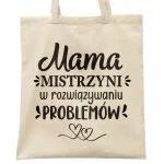 Torba bawełniana na zakupy Dzień Matki Dla Mamy Prezent Mama Mistrzyni