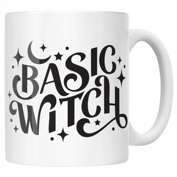 Kubek ceramiczny Halloween Basic Witch Jesień Wiedźma Prezent Upominek