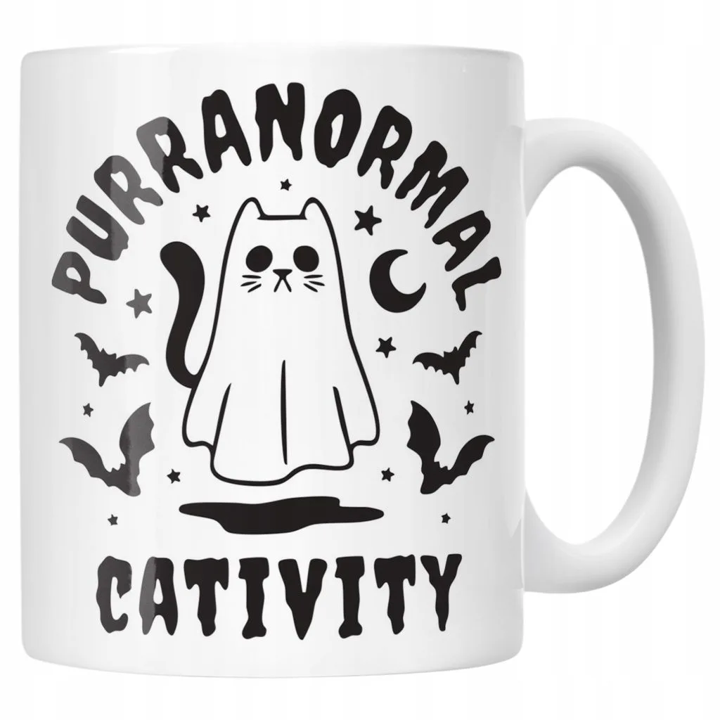 Kubek ceramiczny Halloween Jesień Dynia Duch Prezent Upominek