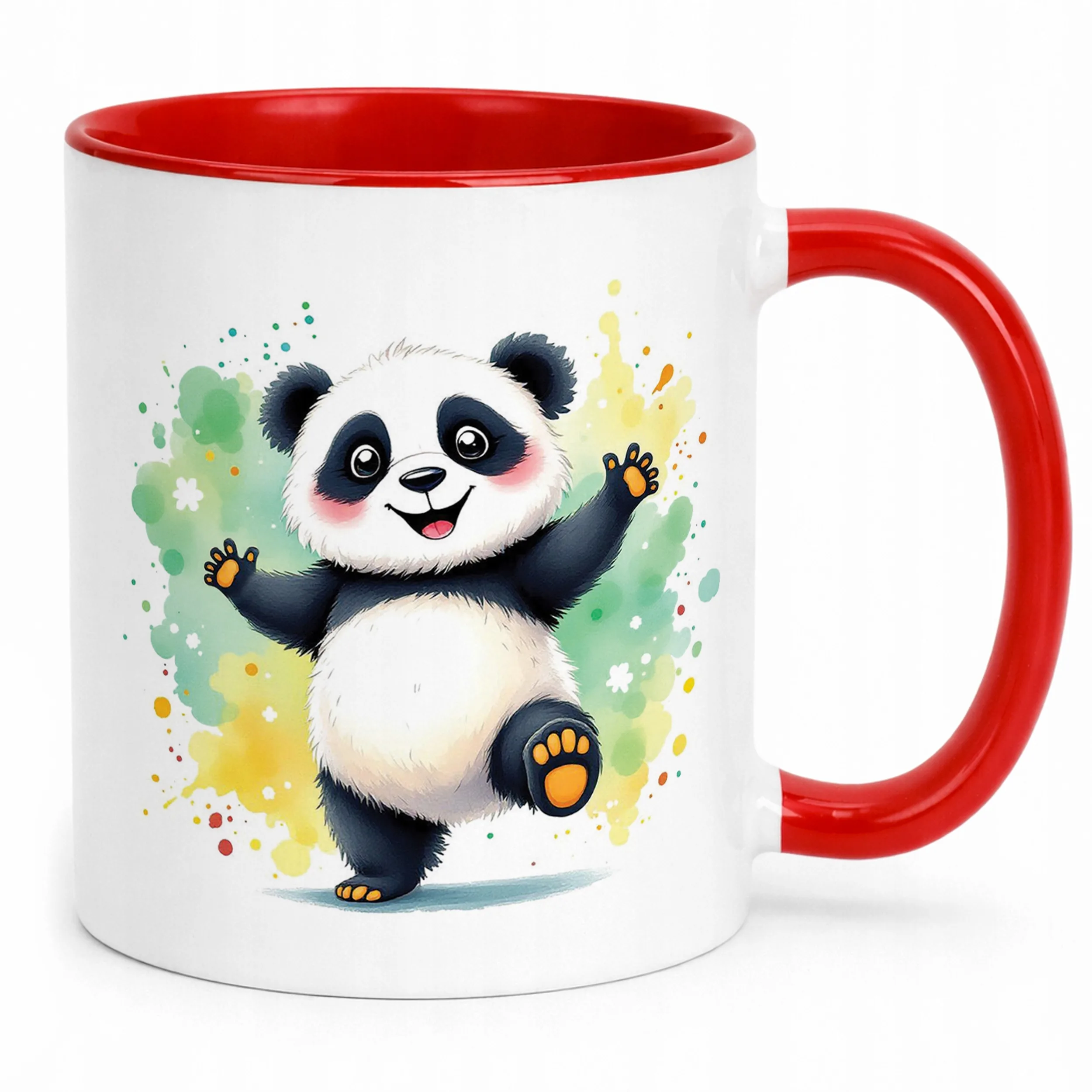 Kubek ceramiczny Panda Zwierzak Słodki Dla Dzieci Prezent