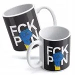 Kubek Fuck Putin FCK PTN czarny