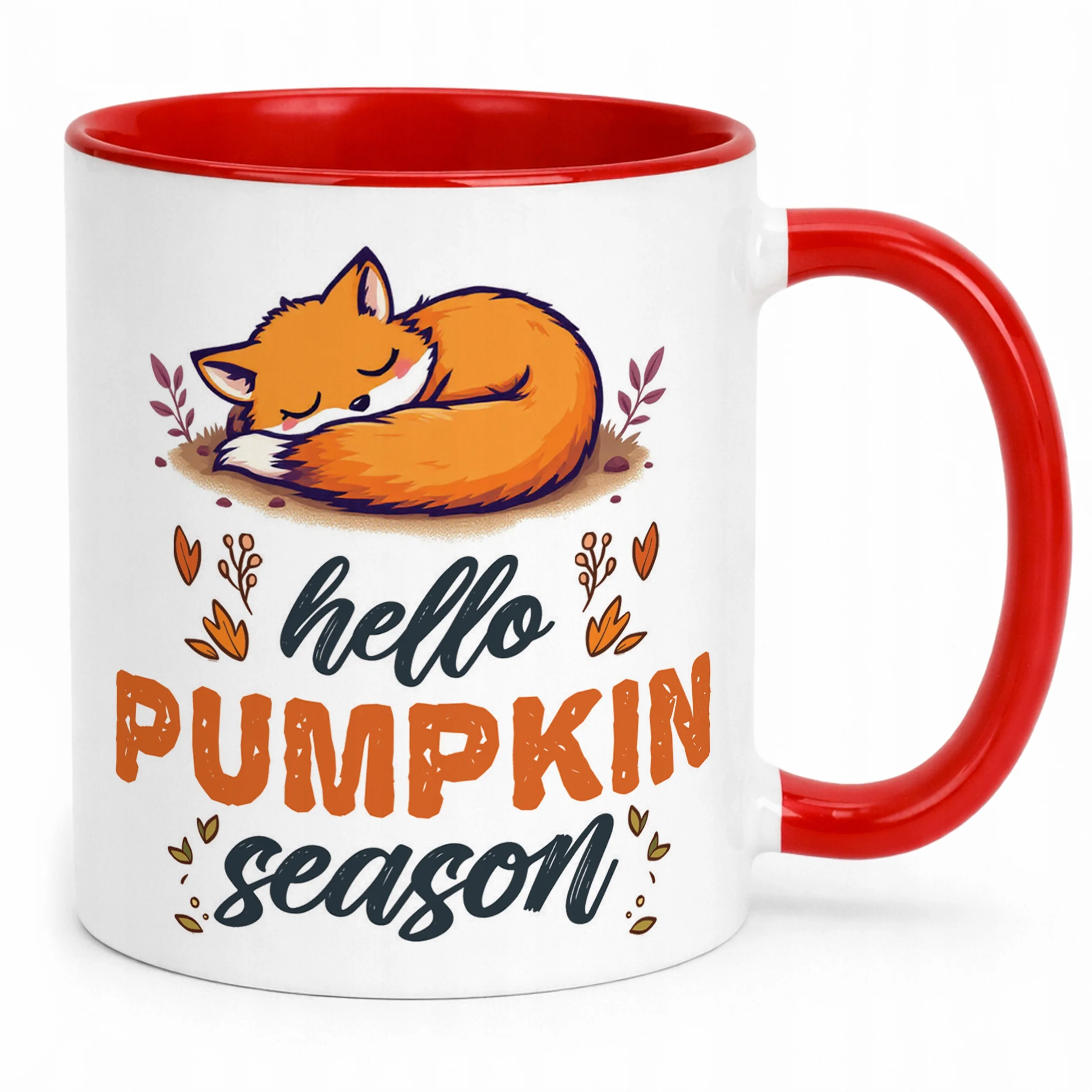 Kubek ceramiczny Jesienny Jesień Hello Pumpkin Dynia Prezent