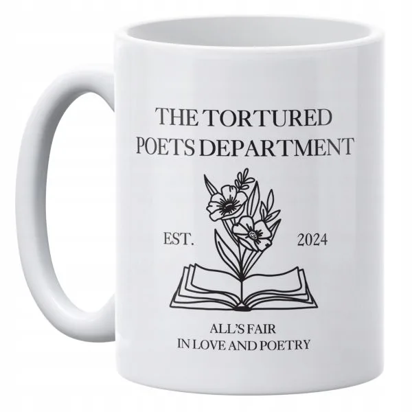 Kubek ceramiczny 330 ml Taylor Swift The Tortured Poets Department
