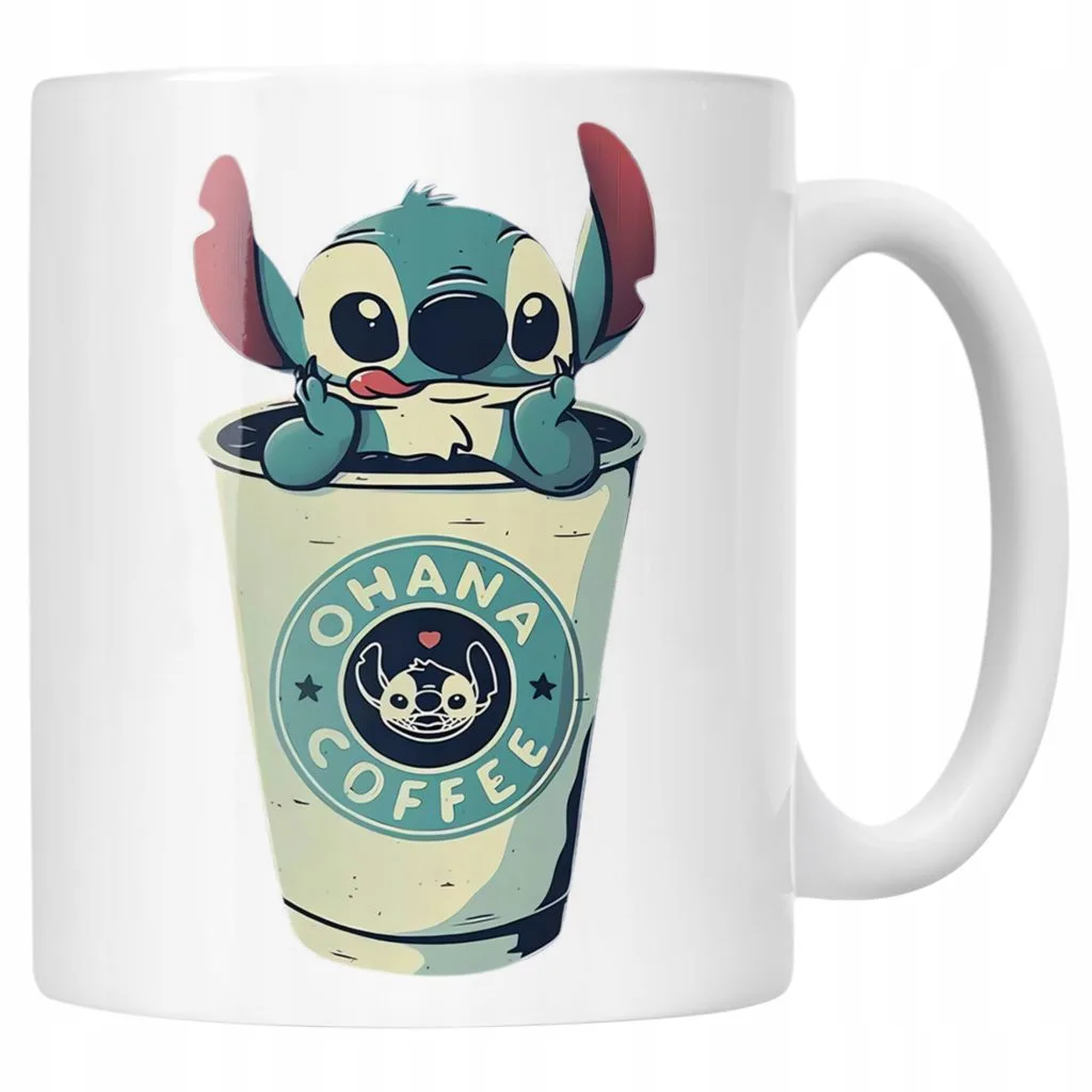 Kubek ceramiczny Stitch Lilo i Stich Bajka Dla Dzieci Prezent