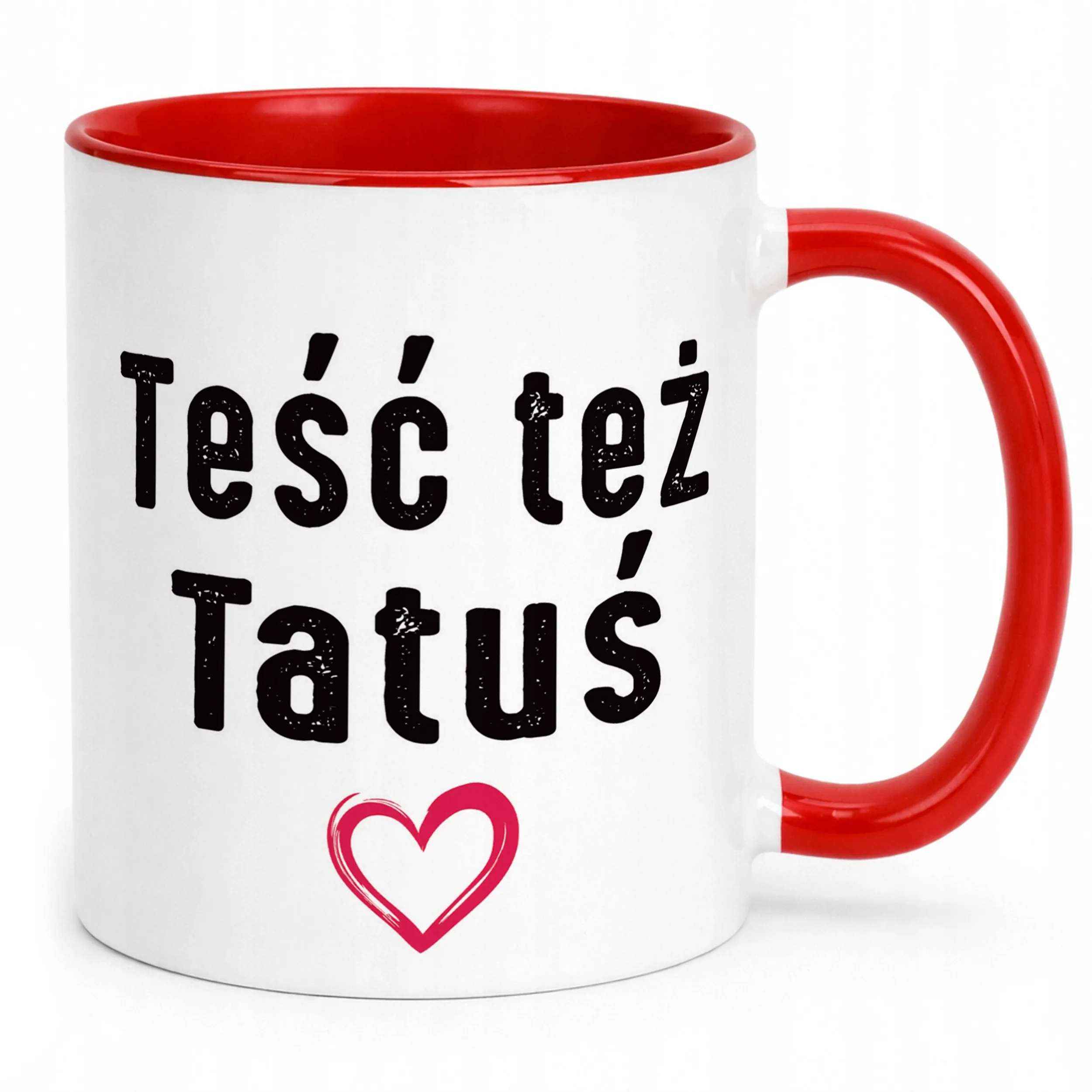 Kubek ceramiczny Dzień Ojca Dla Teścia Teść Też Tatuś Prezent
