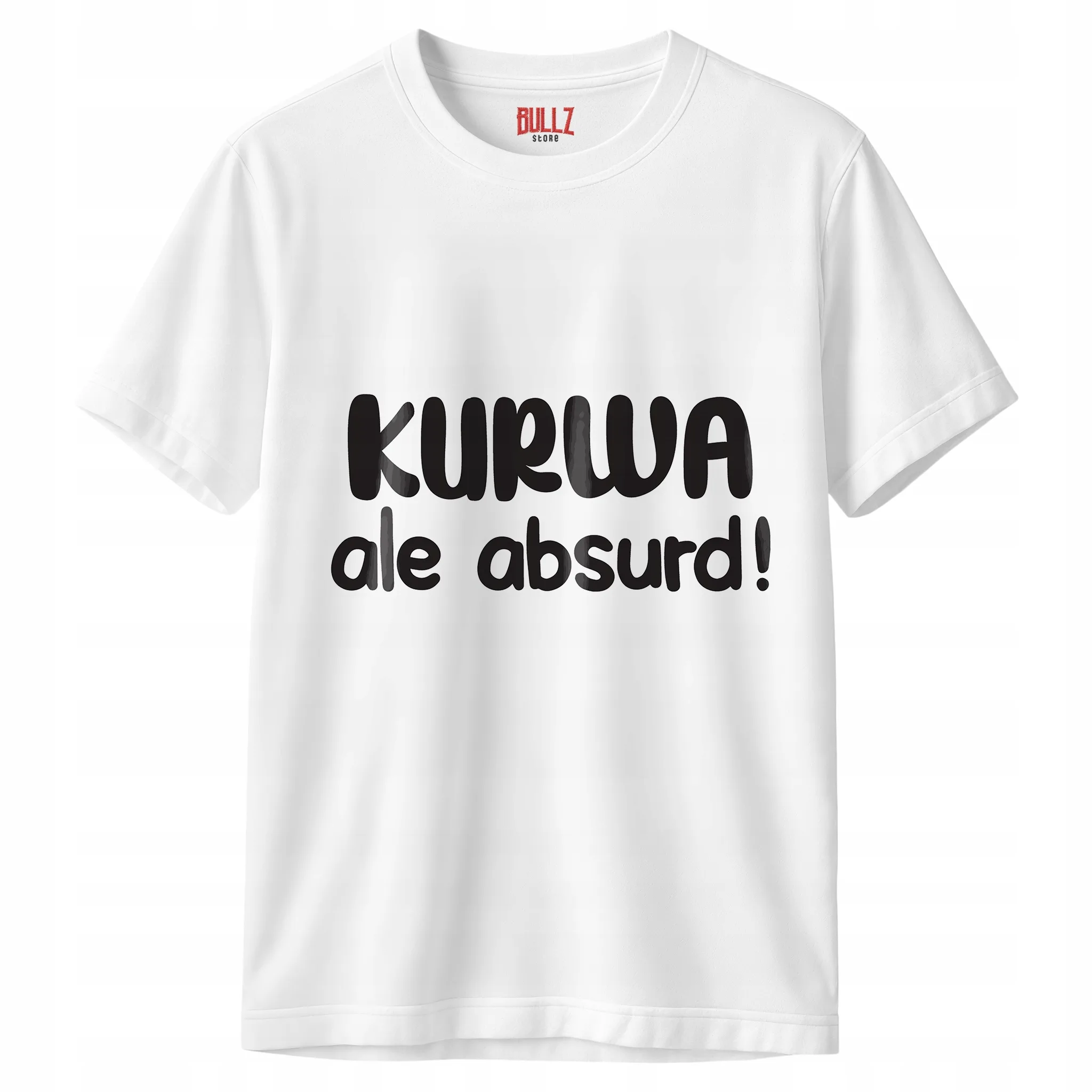 Koszulka biała męska K**wa Ale Absurd Zabawny Prezent r. 3XL